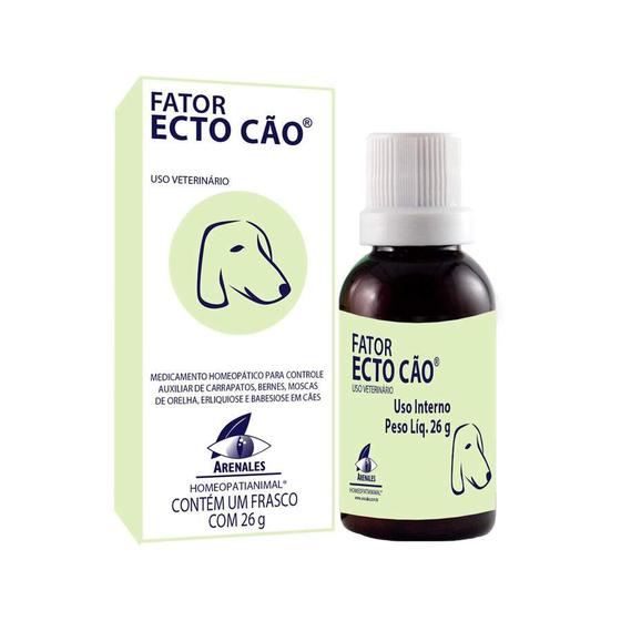 Imagem de Medicamento Homeopático Arenales Fator Ecto Cães