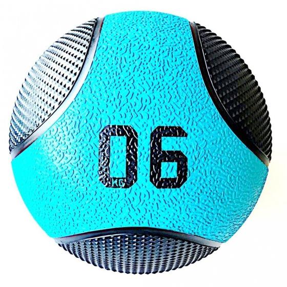 Imagem de Medicine Ball 6Kg PRO - Bola de Pilates para Treino Funcional