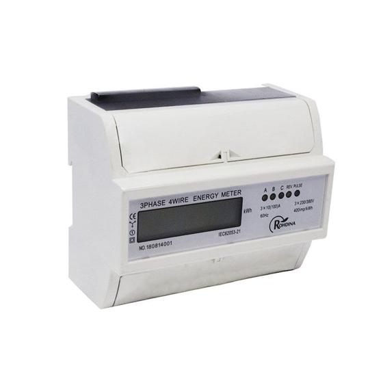 Medidor de Consumo Trifásico 100A 181-380VCA Rohdina Menor preço em Medidor de Consumo Trifásico 100A 181-380VCA Rohdina