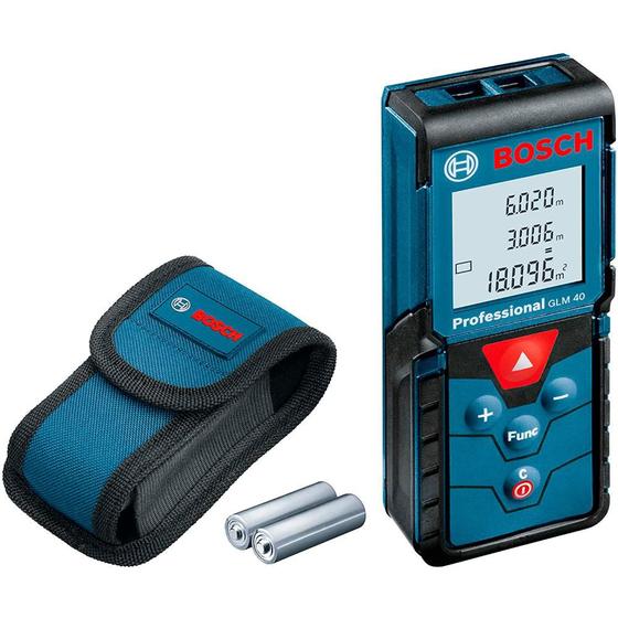 Medidor de Distância à Laser GLM 40 - Trena à Laser - BOSCH Menor preço em Medidor de Distância à Laser GLM 40 - Trena à Laser - BOSCH