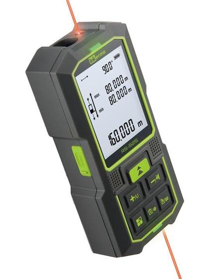 Imagem de Medidor de distância a laser Inkerma Dual Laser 160m com recarregável