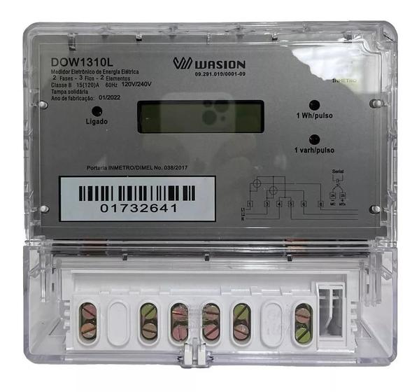 Medidor De Energia Elétrica Bifásico Bidirecional C/neutro Menor preço em Medidor De Energia Elétrica Bifásico Bidirecional C/neutro
