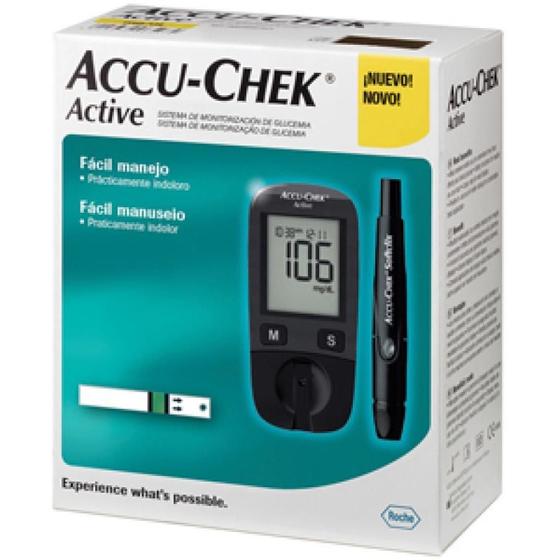 Imagem de Medidor De Glicose Accu-Chek Active