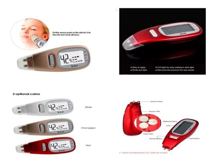 Imagem de Medidor De Hidratação E Oleosidade Da Pele U-trak