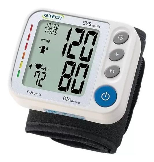 Imagem de Medidor De Pressão Arterial Digital De Pulso + Estojo Com Indicador de Arritmia