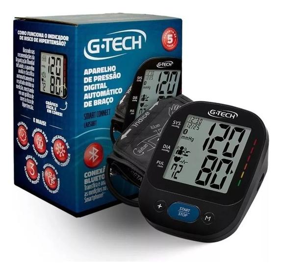 Imagem de Medidor De Pressão Arterial Digital G-Tech Automático De Braço Bluetooth Smart