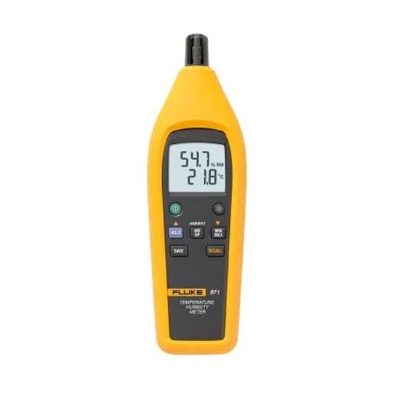 Imagem de Medidor de Temperatura e Umidade -20C a 60C Fluke 971