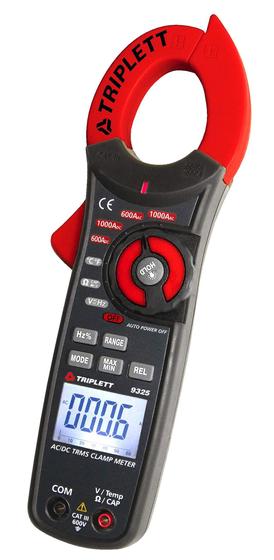 Imagem de Medidor Digital Clamp-On AC/DC True RMS Triplett 9325 - 6000 Contagens
