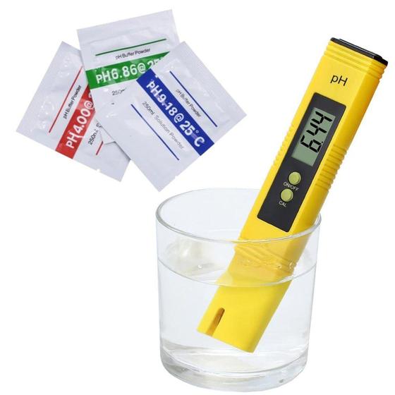 Imagem de Medidor Digital de pH Ocean Tech Com Sachê de Calibração