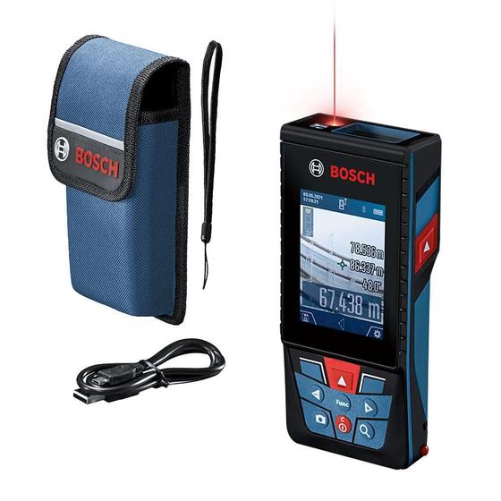 Medidor à Laser 150 Metros Bateria Bluetooth Glm 150-27c Bosch