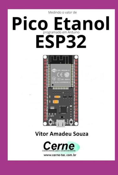 Imagem de Medindo o valor de pico etanol programado em arduino esp32