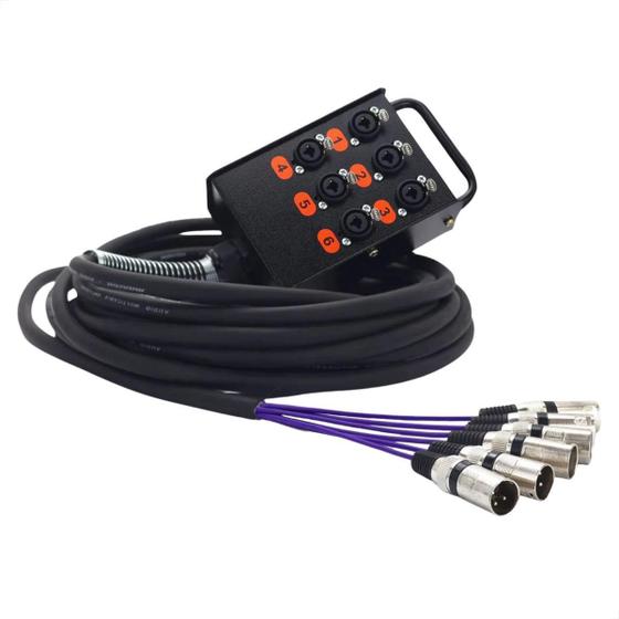 Imagem de Medusa 6 Vias Com Conectores Combo - 18 Metros