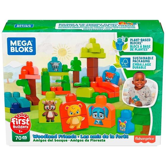 Imagem de Mega blocks mega sustentavel-amigos gmb63