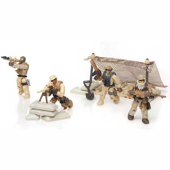 Mega Bloks Call Of Duty &ndash; Testa Scultura Soldato 5x, Blocchi Costruzione, Mai Giocato