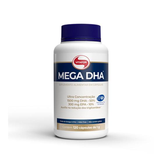 Mega DHA 1500mg 120 Capsulas Vitafor é boa?