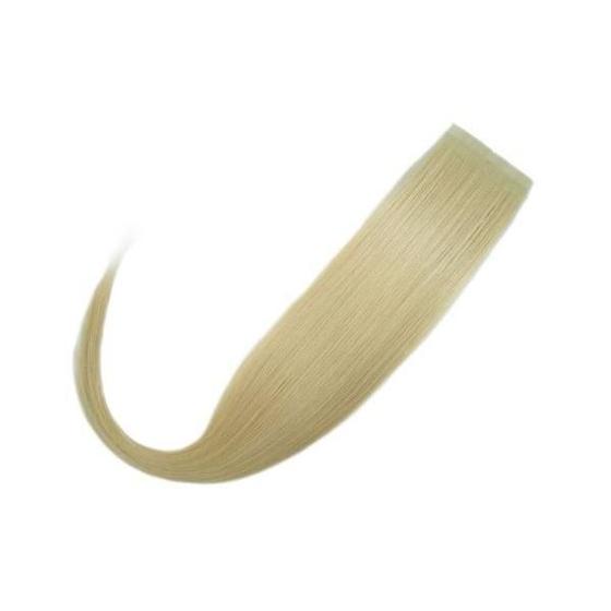 Imagem de Mega Hair Invisivel Fita Adesiva Loiro 70Cm - 1 Tela 50G