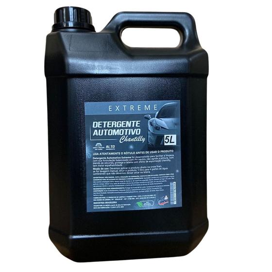 Imagem de Mega Shampoo Automotivo Limpeza Pesada Chantilly Vo docia 5l