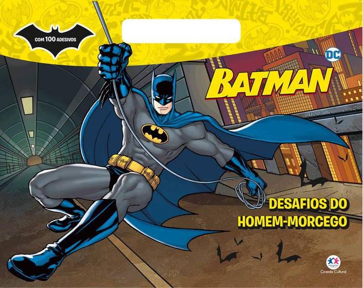 Megabloco de atividades Batman - Desafios do homem-morcego - Ciranda  Cultural - Outros Música e Shows - Magazine Luiza