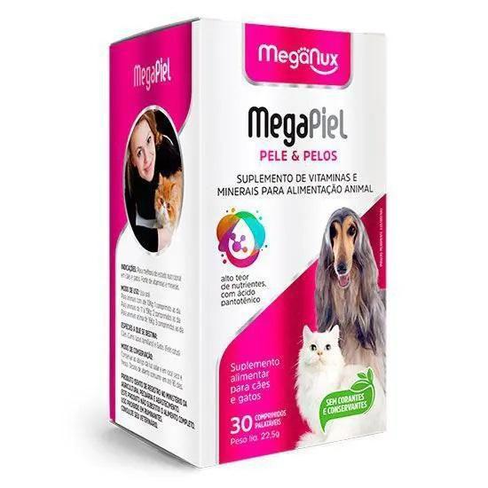 Imagem de Megapiel Pele &Amp Pelos C/60 Comprimidos 45G - Meganux