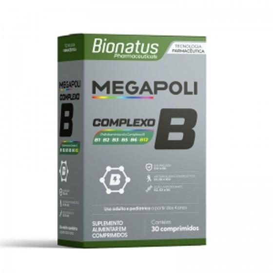 Imagem de Megapoli  Complexo B 30 comprimidos - Bionatus