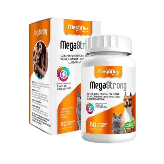 Imagem de MegaStrong 1250mg 60 comprimidos - MegaNux