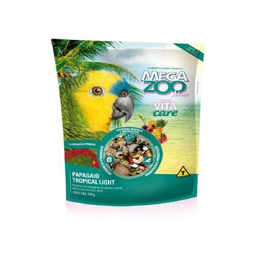 Imagem de Megazoo mix Papagaio Tropical Light 500g