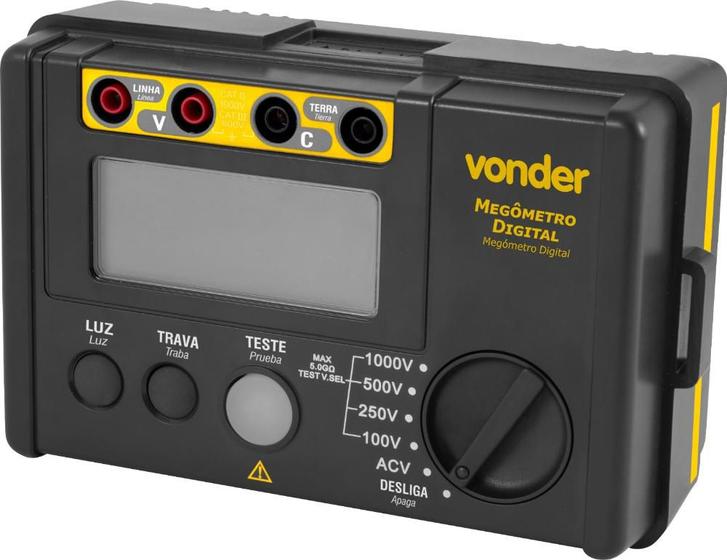 Imagem de Megometro Digital 5.5Gh 100-1000V Vonder