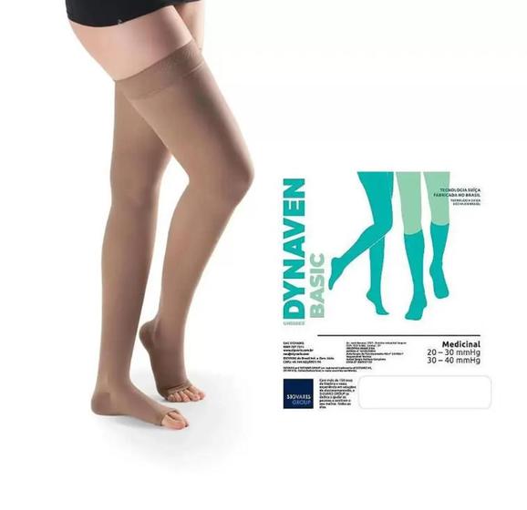 Meia 7/8 Sigvaris Basic 20-30mmHg Aberta Natural Menor preço em Meia 7/8 Sigvaris Basic 20-30mmHg Aberta Natural
