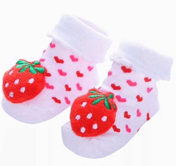 Imagem de Meia bebê pantufa bichinhos menina/menino 