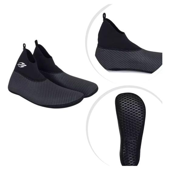 Imagem de Meia Bota Beach Tennis Neoprene C/ Proteção Térmica Mormaii Preto