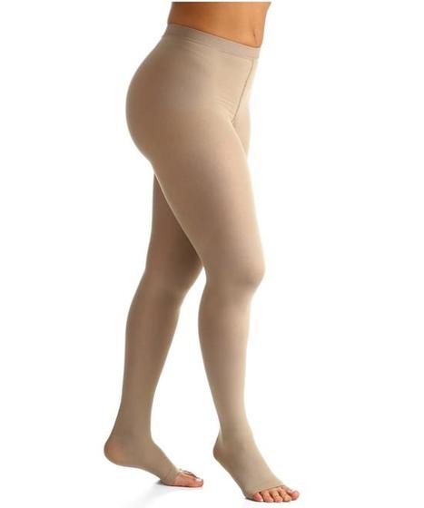 Imagem de Meia Calça Aberta Sigvaris 862 20-30mmHg Natural M2