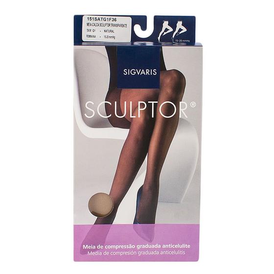 Meia Calça Anticelulite Sigvaris Sculptor 15-20mmHg G (Tamanho Grande ...