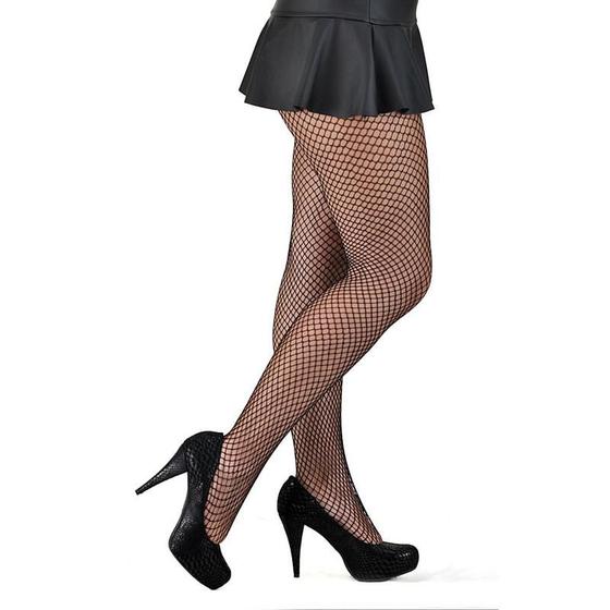 Imagem de Meia-Calça Arrastão em Microfibra Elástica Perrutextil 001