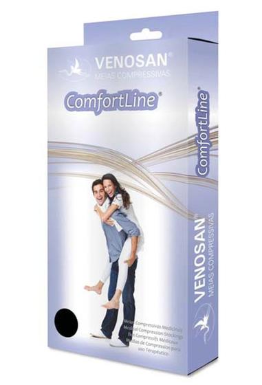 Imagem de Meia calça comfortline 20-30mmhg aberta bege - venosan