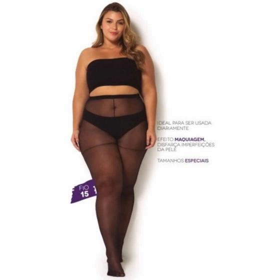 Imagem de Meia calça feminina trifil fio 15 com lycra adherence w06394