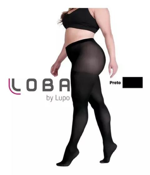 Imagem de Meia Calça Fio 40 grossa Feminina Opaca TAM P Ao Plus Size Loba