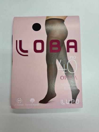 Imagem de Meia Calça Fio 40 Plus Size Loba Lupo 5837 Opaca.