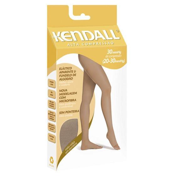 Imagem de Meia-calça kendall alta compressão sem ponteira