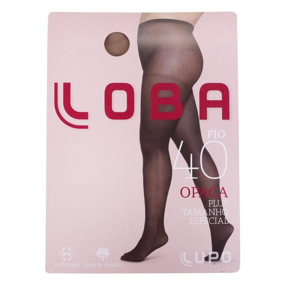 Imagem de Meia-Calça Lupo Opaca Plus Size Fio 40