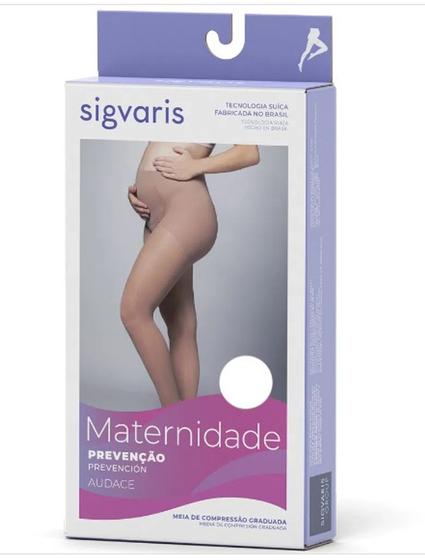 Meia Calça Materna 15-20 Audace Nat - Pé Aberto - código: 120 Menor preço em Meia Calça Materna 15-20 Audace Nat - Pé Aberto - código: 120