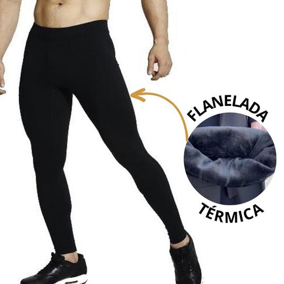 Imagem de Meia Calça Térmica Frio Intenso Segunda Pele Masculina - Kit com 2