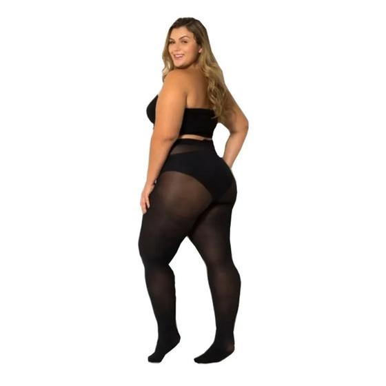 Imagem de Meia Calça Trifil 6100 Opaca Fio 80 Plus Size Inverno EG/ES