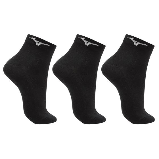 Imagem de Meia Cano Curto Mizuno Basic Tam. 39-44 Pacote Com 3 Pares