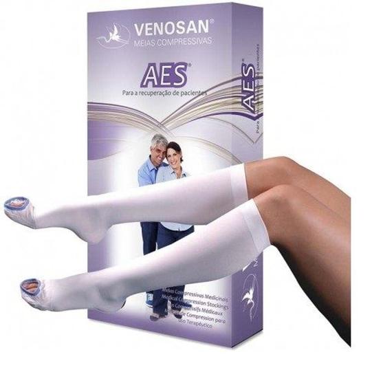 Meia de Compressão Venosan Antitrombo e Antiembolismo - 18mmHg - Panturrilha (3/4) Menor preço em Meia de Compressão Venosan Antitrombo e Antiembolismo - 18mmHg - Panturrilha (3/4)