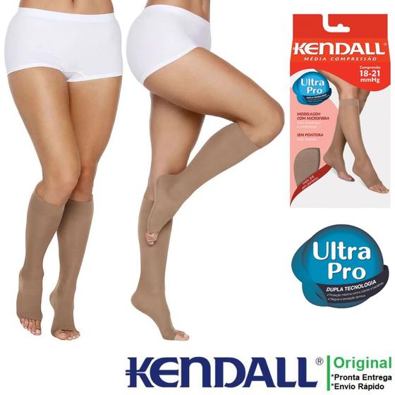 Meia Feminina 3/4 Sem Ponteira Kendall Média Compressão 18-21 mmHg Pós Cirurgia Menor preço em Meia Feminina 3/4 Sem Ponteira Kendall Média Compressão 18-21 mmHg Pós Cirurgia