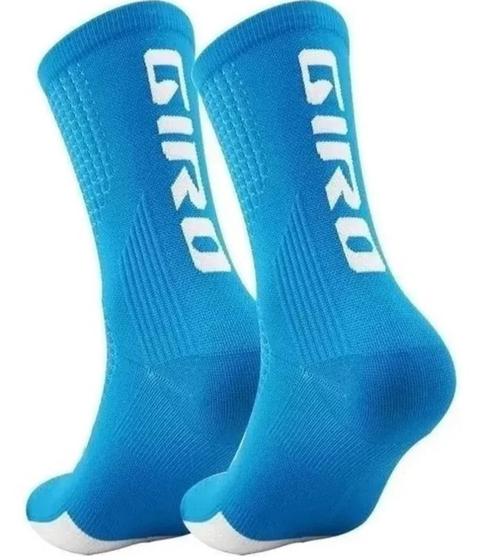 Meia Giro Team Ciclismo Speed Triathlon Bike Azul Menor preço em Meia Giro Team Ciclismo Speed Triathlon Bike Azul