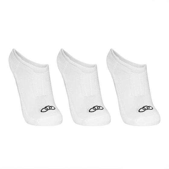 Imagem de Meia Olympikus Cano Invisível Masculino - Pacote com 3 Pares