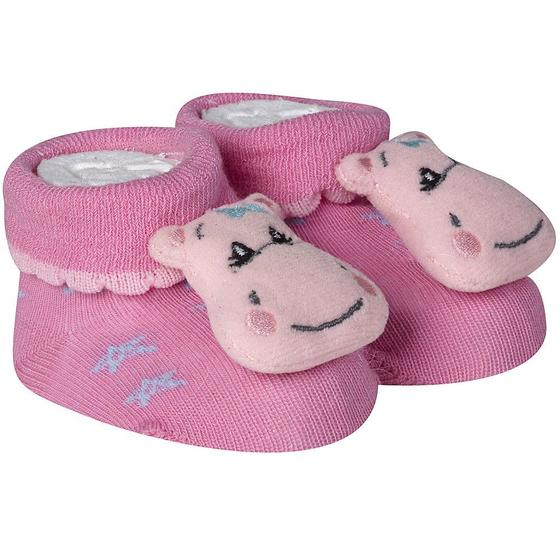 Imagem de Meia Pantufa Bebê Recém Nascido Menina