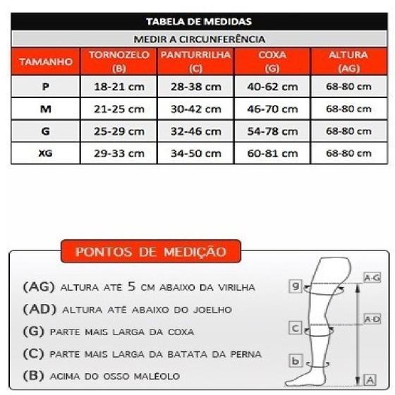 Imagem de Meia Venosan 6000 3/4 20-30mmHg XXG Bronze