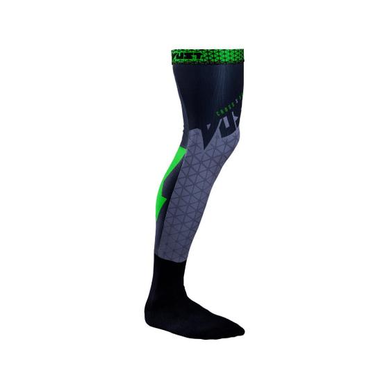 Imagem de Meião vust hard hexagon v2 cinza verde